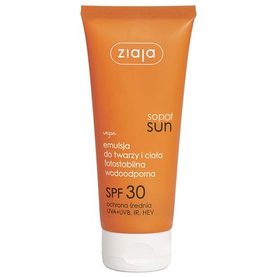ZIAJA Sopot Sonnenemulsion für Gesicht und Körper SPF30 100ml