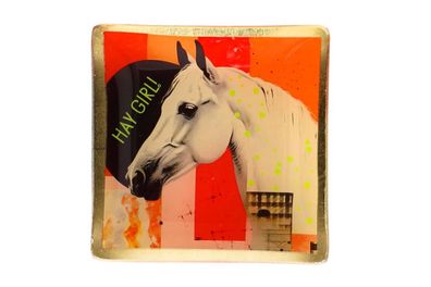 Love Plates, Glasteller "Hay girl!", S
