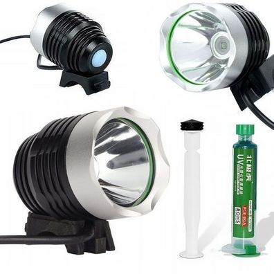 Rosfix Set UV-Soldermaske 10ml mit Spritze – Grün | inkl. UV-Lampe 5V