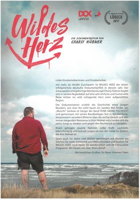 Wildes Herz - Original Kino-Aushangfoto - Charly Hübner - Filmposter