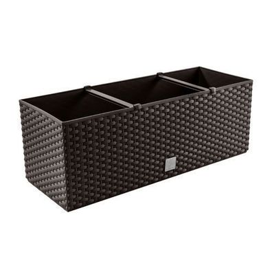 Blumenkästen inkl Bewässerung Blumentopf RATO CASE DRTC800 Umbra