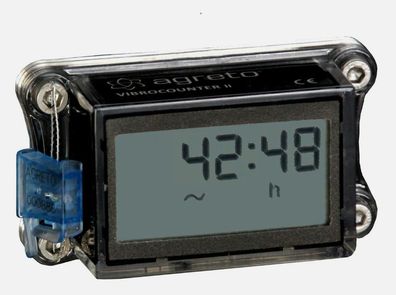 Betriebsstundenzähler VibroCounter II Vibration IP69K manipulationssicher LCD