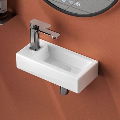 EMKE Rechteckig Wandwaschbecken Fresk