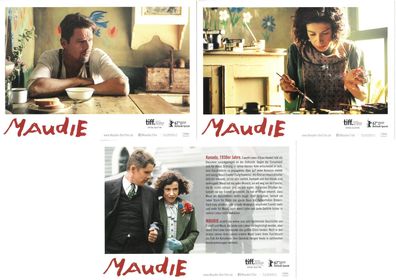Maudie - 3 Original Kino-Aushangfotos - Ethan Hawke, Sally Hawkins - Filmposter