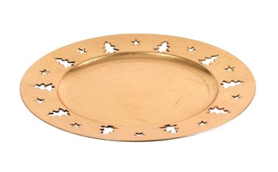 Weihnachtsteller 33cm Plätzchenteller Adventsdeko Nikolausteller Adventsteller