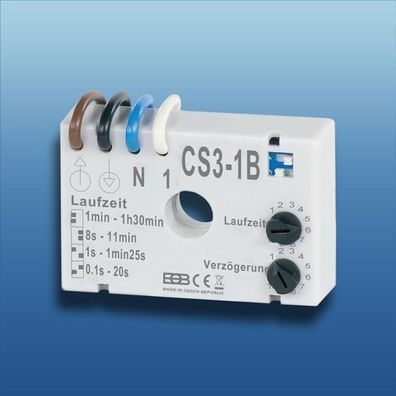 Elektro Bock Nachlaufrelais mit Einschaltverzögerung