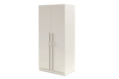 Kleiderschrank BRAGA BR3K-UM 2 türiger Drehtürenschrank 100 cm - Kaschmir