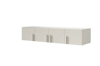 Schrankaufsatz BRAGA BRN1K Möbelaufsatz 200 x 40 x 60 cm 4 türiger - Kaschmir