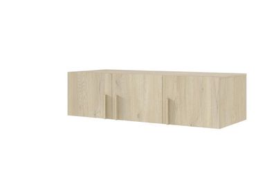 Schrankaufsatz BRAGA BRN2DC Möbelaufsatz 150 x 40 x 60 cm 4 türiger - Eiche Cremona