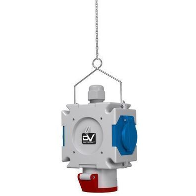 Energiewérfel Stromverteiler mDV franz/belg System 2x230V 1x16A/5P Doktorvolt 2701
