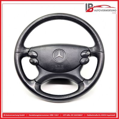 Lenkrad Leder Schwarz A2304600503 Mercedes-benz CLK (C209) 280 Original MB