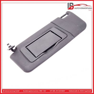 Sonnenblende links Schwarz A2098100510 Mercedes-benz CLK (C209) 280 Mercedes
