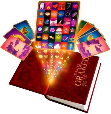 Titanias Orakel-Set: Buch und Karten, Esoterik, Orakelkarten / Divination, Titania Ha