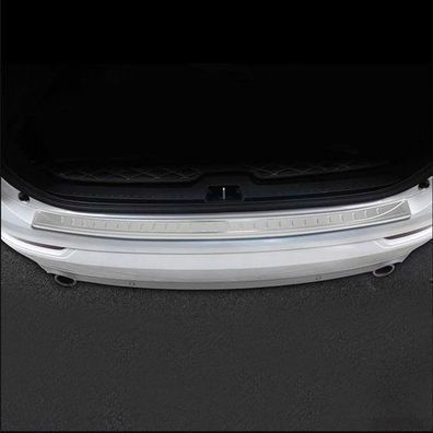 Ladekantenschutz Stoßstangenschutz für Volvo XC90 2015-2025 Edelstahl Silber