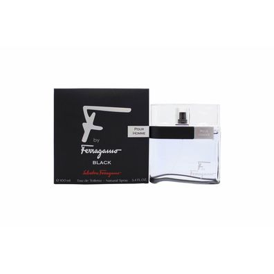 Salvatore Ferragamo F Black Eau de Toilette Spray Herren 100 ml
