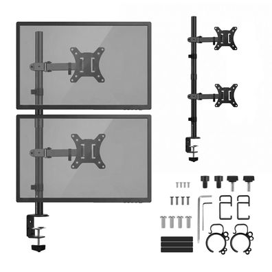 Maclean Monitorhalterung, max VESA 100x100, 13-27", 9kg, MC-967