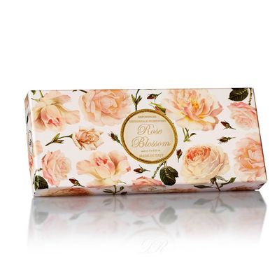 Saponificio Artigianale Fiorentino Rose Oval Seife in Box 3x 125 g