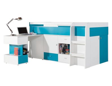 Etagenbett 90/200 cm Mobi MO21 mit Federekernmatratze