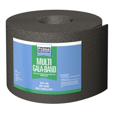 Prima Multi-Gala-Band 6x330mm 20m - Fugenband für den Garten- und Landschaftsbau