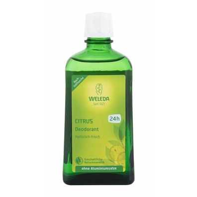 Weleda Deo Zerstäuber Deodorant Citrus Nachfüllflasche, 200 ml
