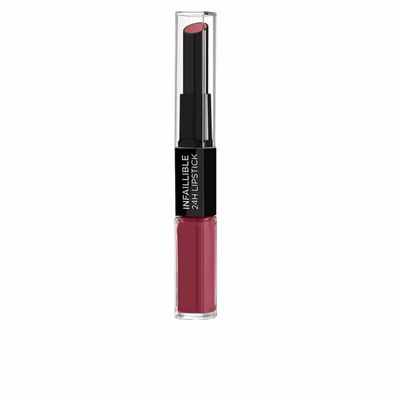 L'Oréal Paris Lippenstift Infaillible 2-Step 804 Metro Proof Rose, 6 ml