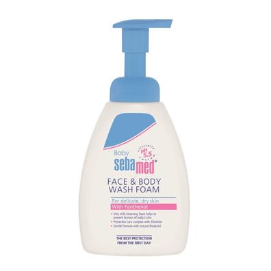 Children washing foam on face and body Baby(Face & Body Wash Foam) 400ml