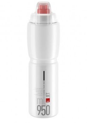ELITE Trinkflasche "Jet Plus" SB-verpackt, Lebensm 950 ml, klar
