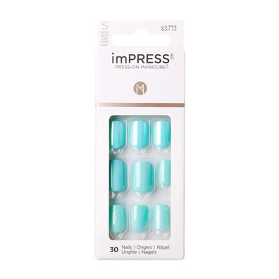 Self-adhesive nails imPRESS Nails Rain Check 30 pcs