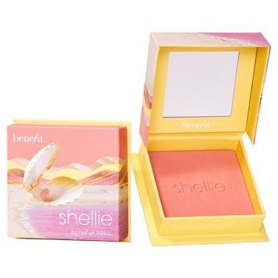 Benefit Shellie Warm-Seashell Puder-Rouge, Leuchtender Teint, 6 g
