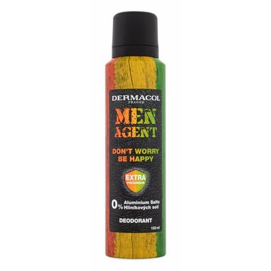 Body deodorant Men Agent Don´t worry be happy 150ml