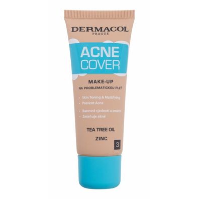 Make-up for problematic Haut AcneCover 30ml - Shade: 3