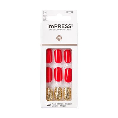 Self-adhesive nails imPRESS Memories 30 pcs