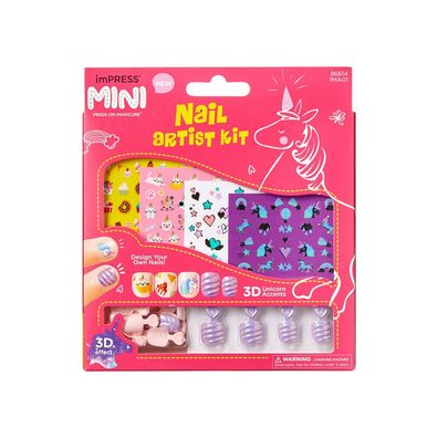 Self-adhesive nails for children imPRESS Kids Nail Artist Kit