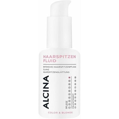 Alcina Color & Blond Hair Tip Fluid Moisturizing and Booster Fluid for Hair Ends 30ml