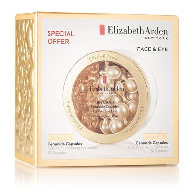 Advanced Ceramide Capsules Face & Eye care gift set for mature Haut