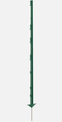 5X Weidezaunpfähle mit Stahlspitze und Doppeltritt 156 cm , eidezaun, lektrozaun