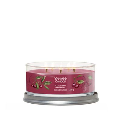 Aromatic candle Signature tumbler medium Black Cherry 340 g