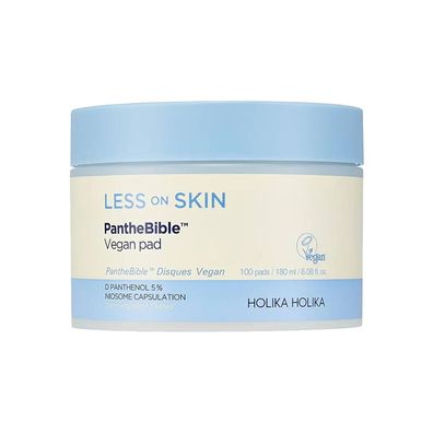 HOLIKA HOLIKA Weniger auf Haut Panthebible Vegan Pad beruhigende aktuelle Pad 180ml