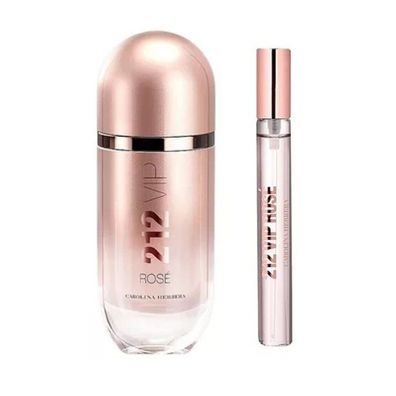 Carolina Herrera 212 Vip Rose Edp Sp 80ml Mega Sport Tr 23 10ml Set