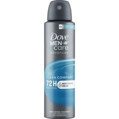 Antitranspirant-Spray Men+ Care Advanced Clean Comfort (Antitranspirant) 150 ml
