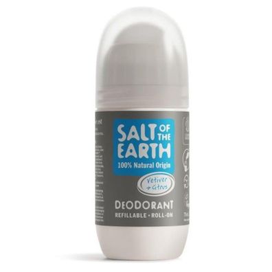 Pøírodní kulièkový deodorant Vetiver & Citrus (Deo Roll-on) 75 ml