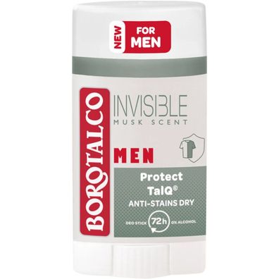 Festes Deodorant Men Invisible Dry (Deo Stick) 40 ml