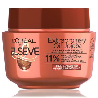 L'Oréal Paris Nährende Maske ELSEV Außergewöhnliches Öl 300 ml
