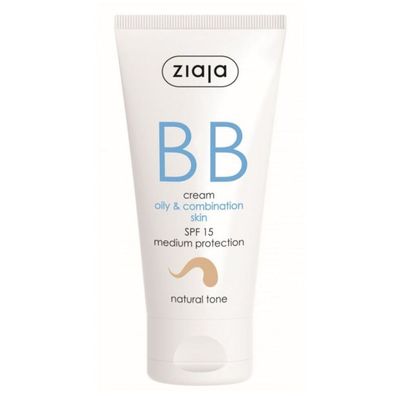 BB-Creme für fettige, Mischhaut Ton natürlich SPF15 50 ml
