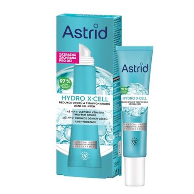 Augengel-Creme gegen Schwellungen und dunkle Augenringe Hydro X-Cell 15 ml