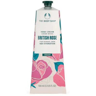 Feuchtigkeitsspendende Handcreme British Rose ( andcreme) - Inhalt: 100 ml