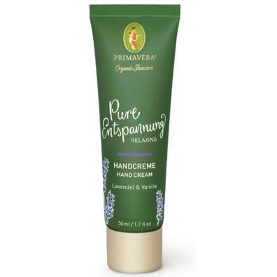 Pflegende Handcreme Relaxing ( andcreme) 50 ml