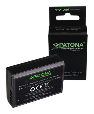 PATONA Premium Kamera-/Camcorder-Akku für Canon LP-E10 EOS 1200D EOS1100D EOS-1100