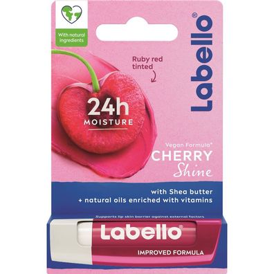 Labello Cherry Shine 24h Feuchtigkeits-Lippenbalsam