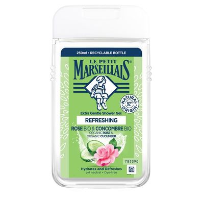 Le Petit Marseillais Extra Sanftes Duschgel Bio-Rose & Bio-Gurke